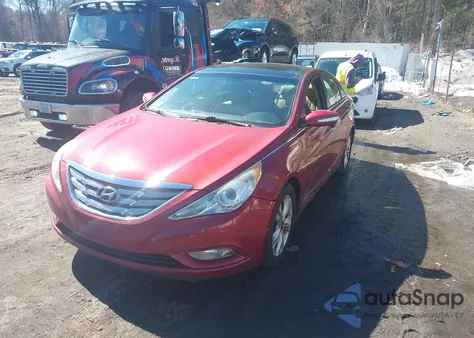 2012 Hyundai Sonata Limited из США, поврежденный, VIN 5NPEC4AC4CH373398